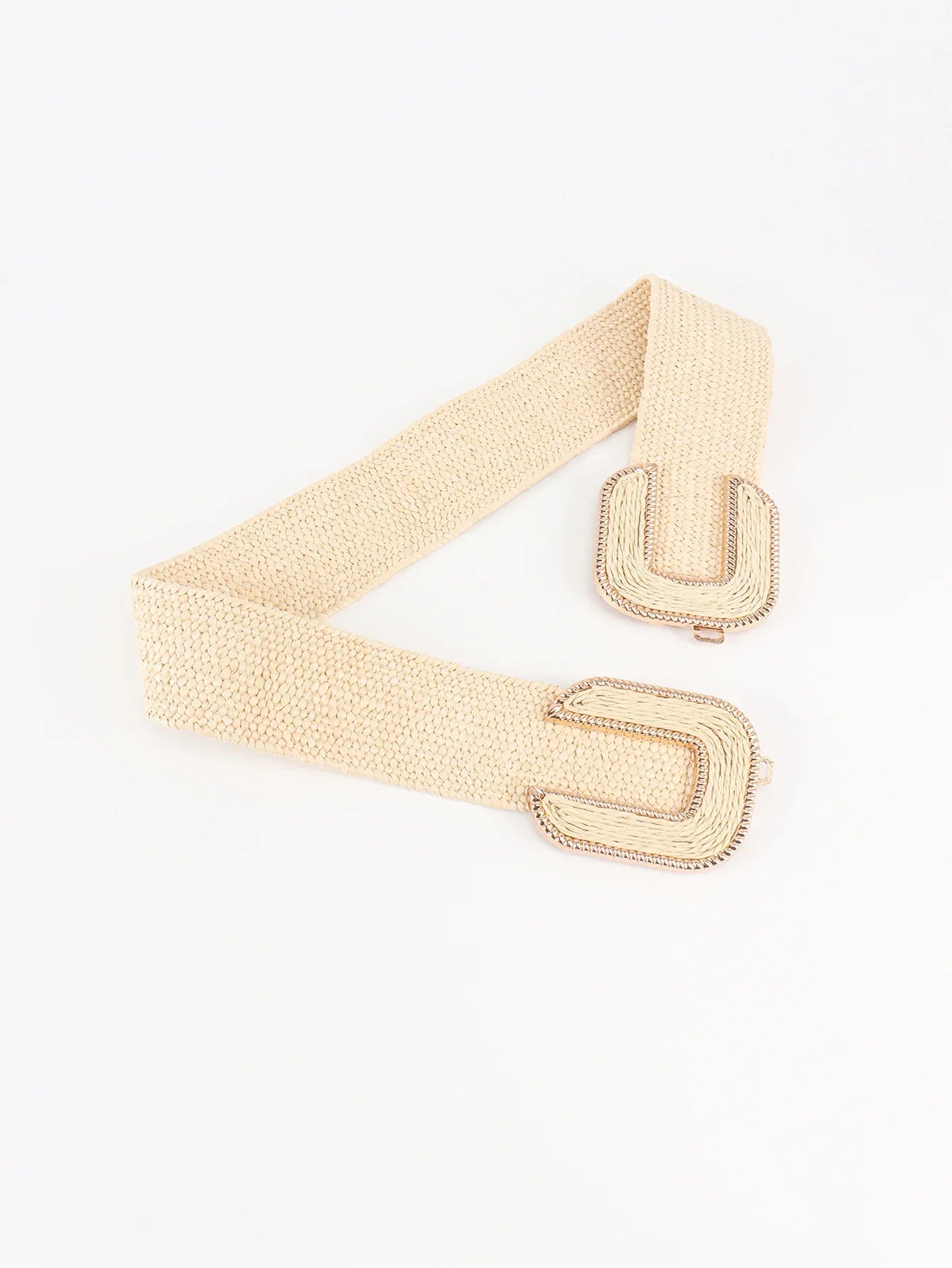 Wide Braid Belt - Stylish Polyester Belt - minbolu -