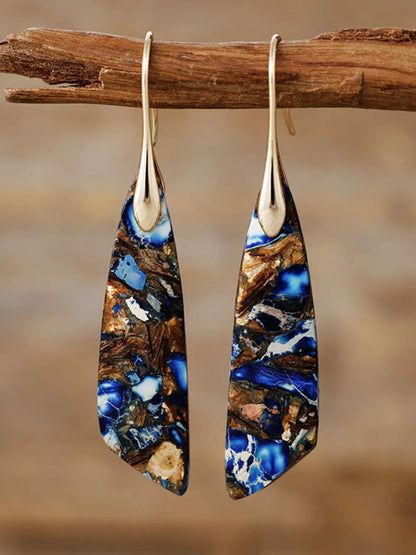 Geometrical Shape Dangle Earrings - Stylish Jewelry - minbolu -