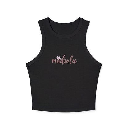 Chic Floral Racerback Tank Top | Casual Summer Wear, Workout Top, Beach Outfit, Gift for Her, Trendy Fashion