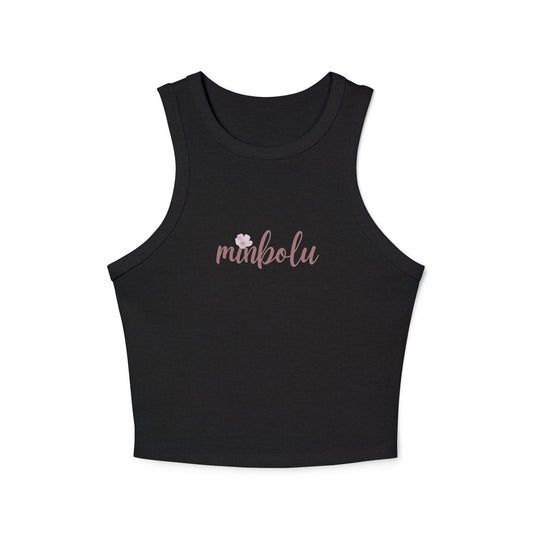 Chic Floral Racerback Tank Top | Casual Summer Wear, Workout Top, Beach Outfit, Gift for Her, Trendy Fashion