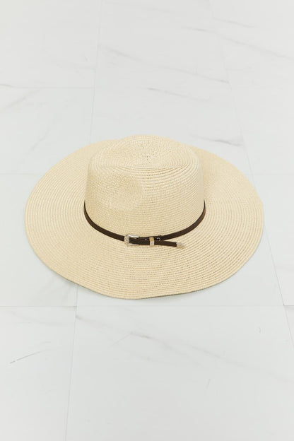 Fame Boho Straw Fedora Hat - Trendy & Stylish - minbolu -