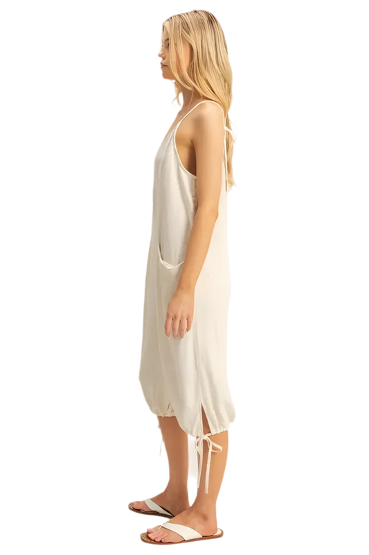 HYFVE V-Neck Pocket Detail Romper - minbolu -