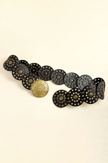 Vintage PU Leather Wide Belt - Trendy Accessory - minbolu -