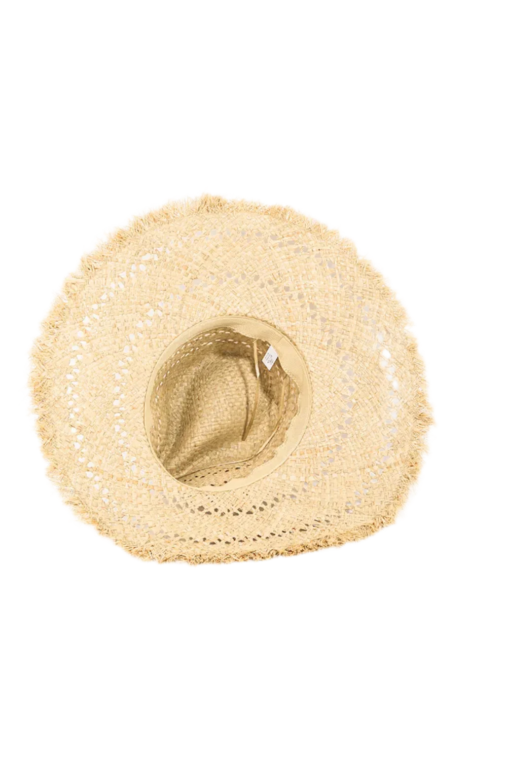 Stylish Openwork Raw Hem Weave Hat - minbolu -
