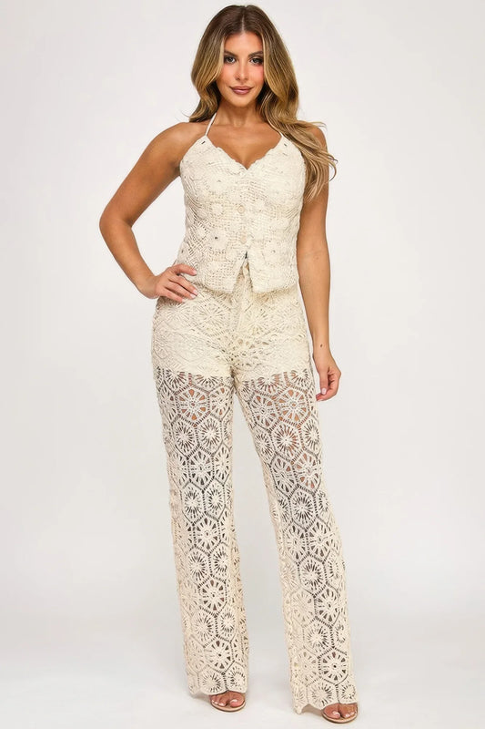 Crochet Pants - minbolu -