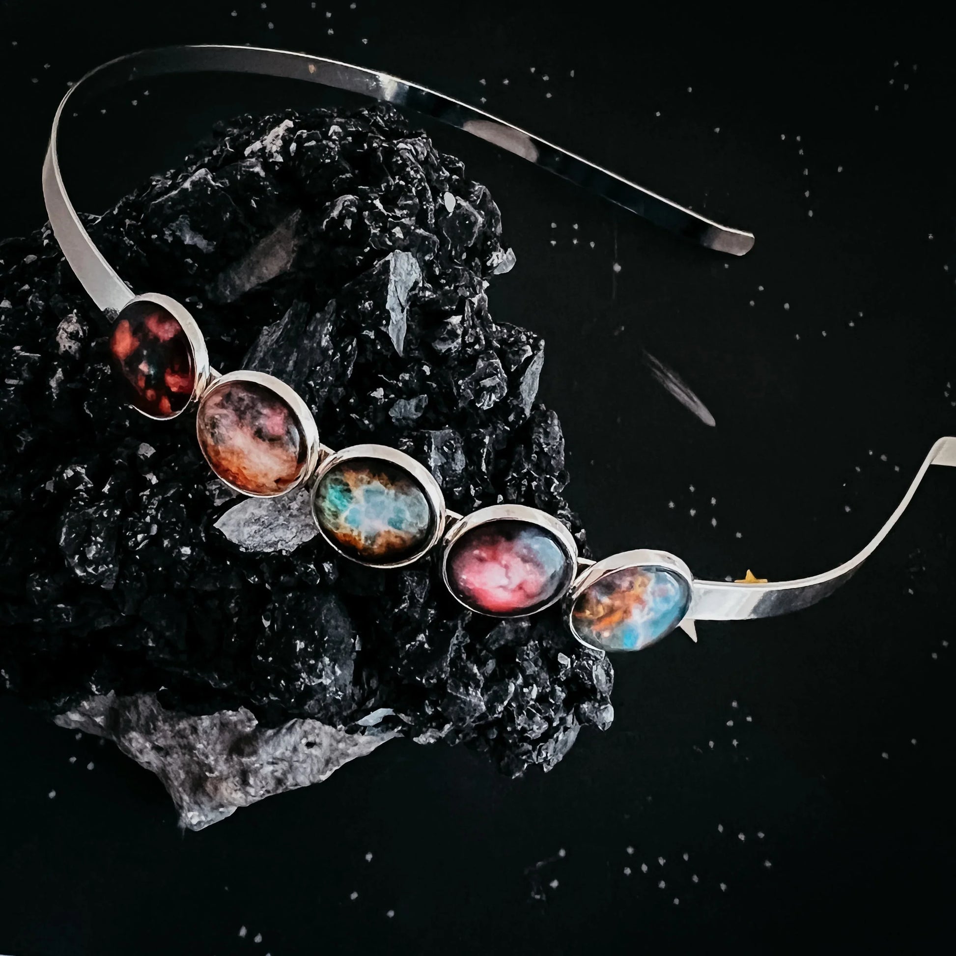 Nebula Rainbow Headband - minbolu -