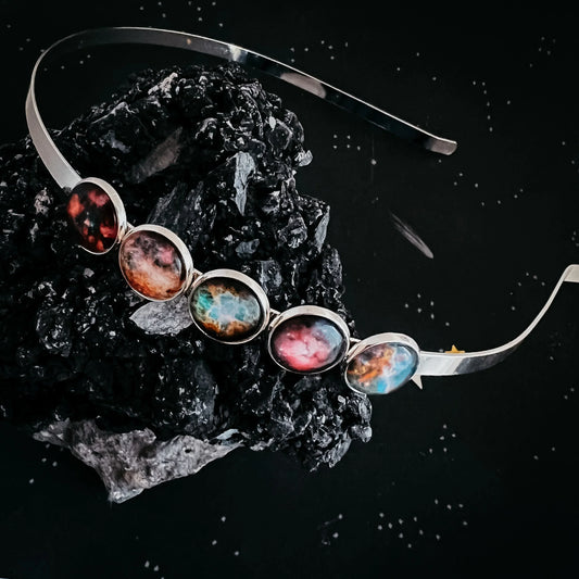 Nebula Rainbow Headband - minbolu -