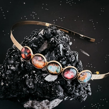 Nebula Rainbow Headband - minbolu -