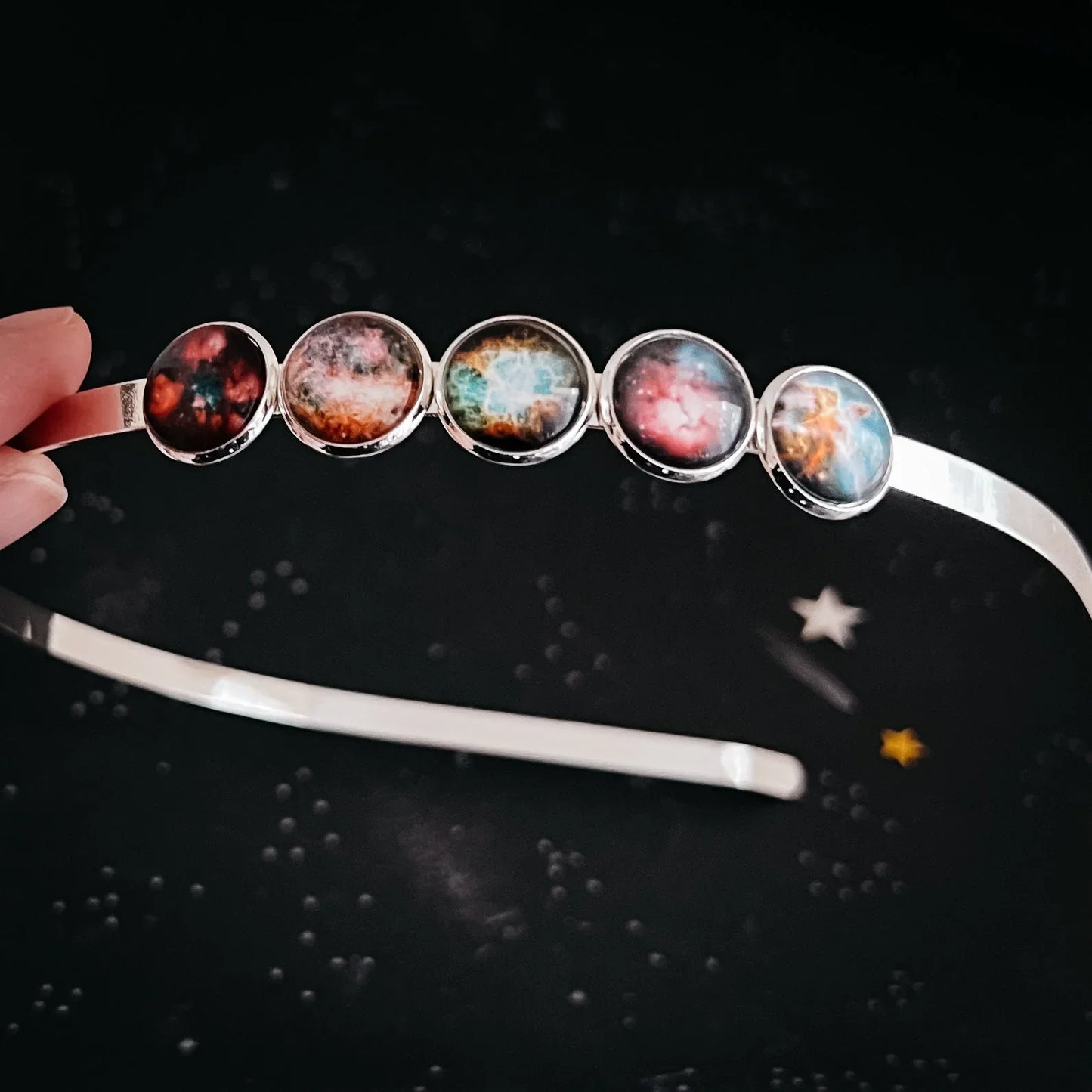 Nebula Rainbow Headband - minbolu -
