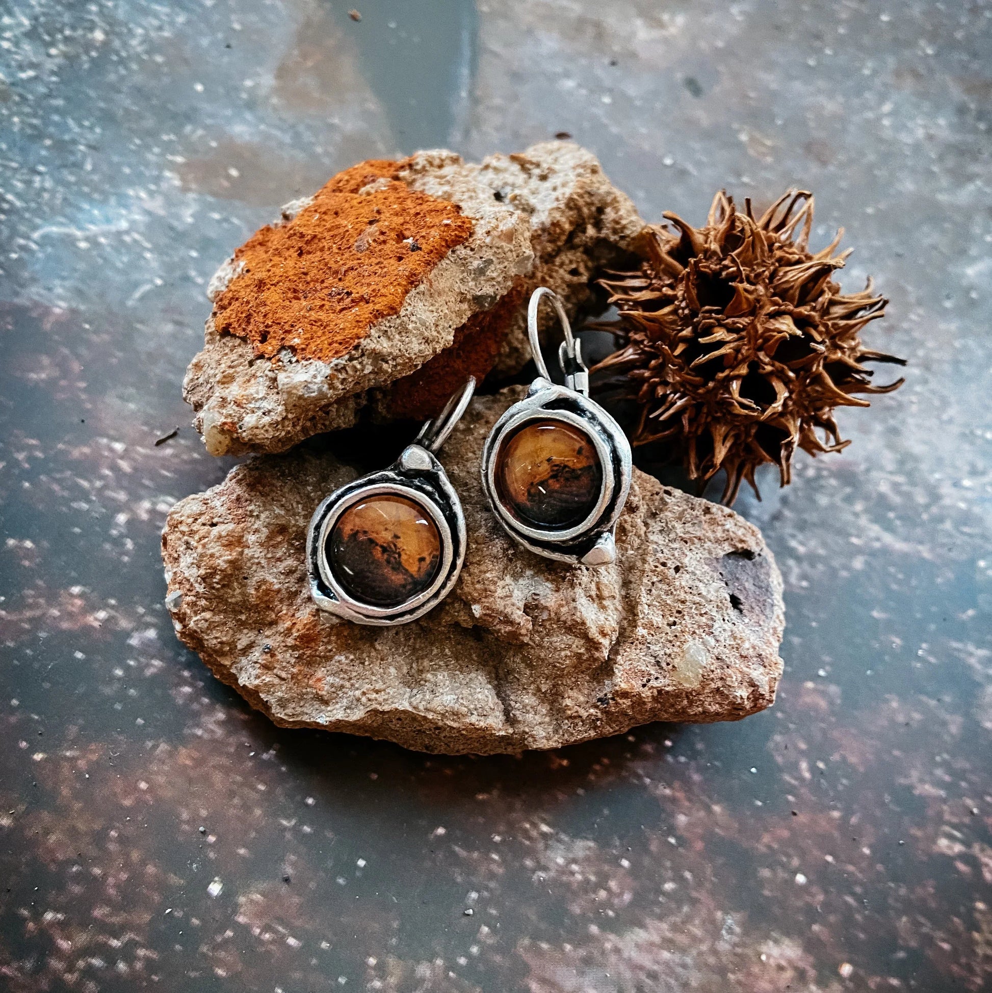 Mars Jewelry Gift Set - Necklace, Earrings, and Ring - minbolu -