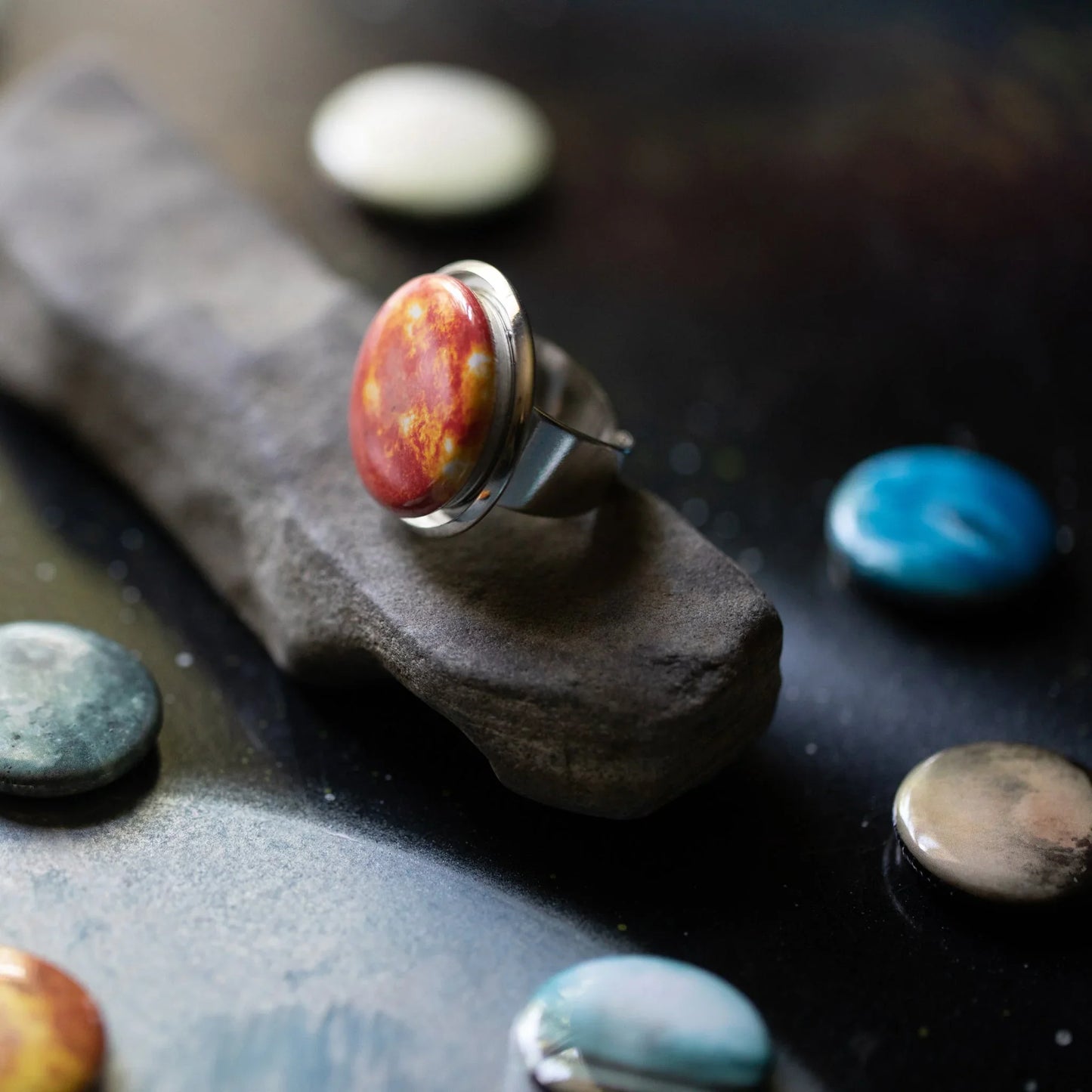 Interchangeable Solar System Ring - minbolu -