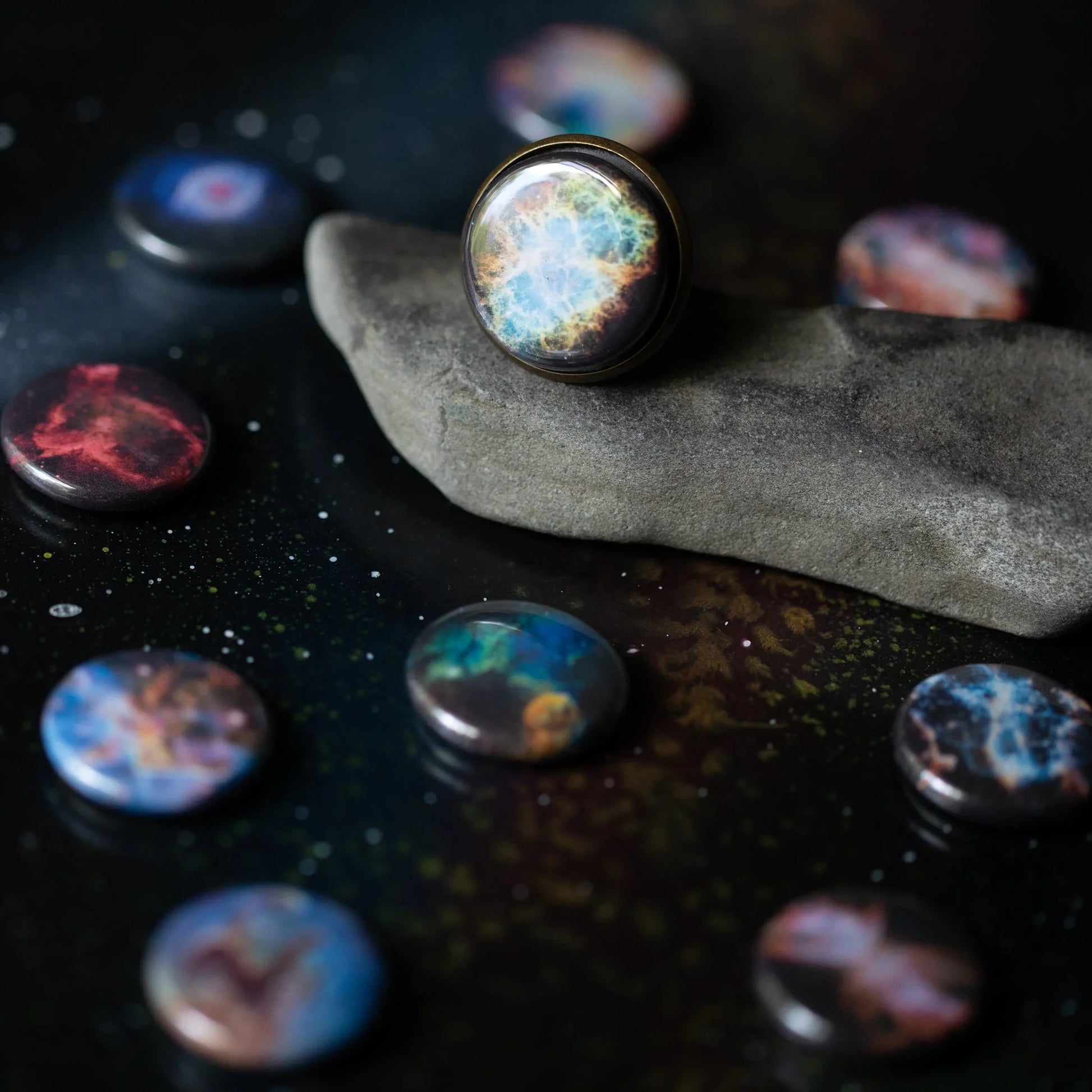 Interchangeable Nebula Ring - minbolu -