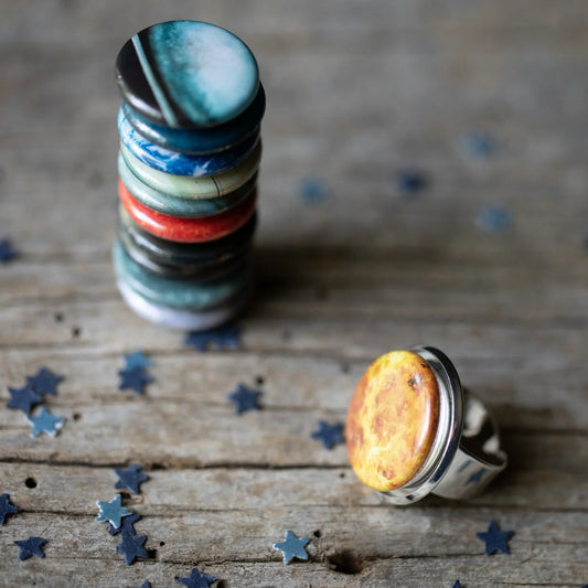 Interchangeable Solar System Ring - minbolu -