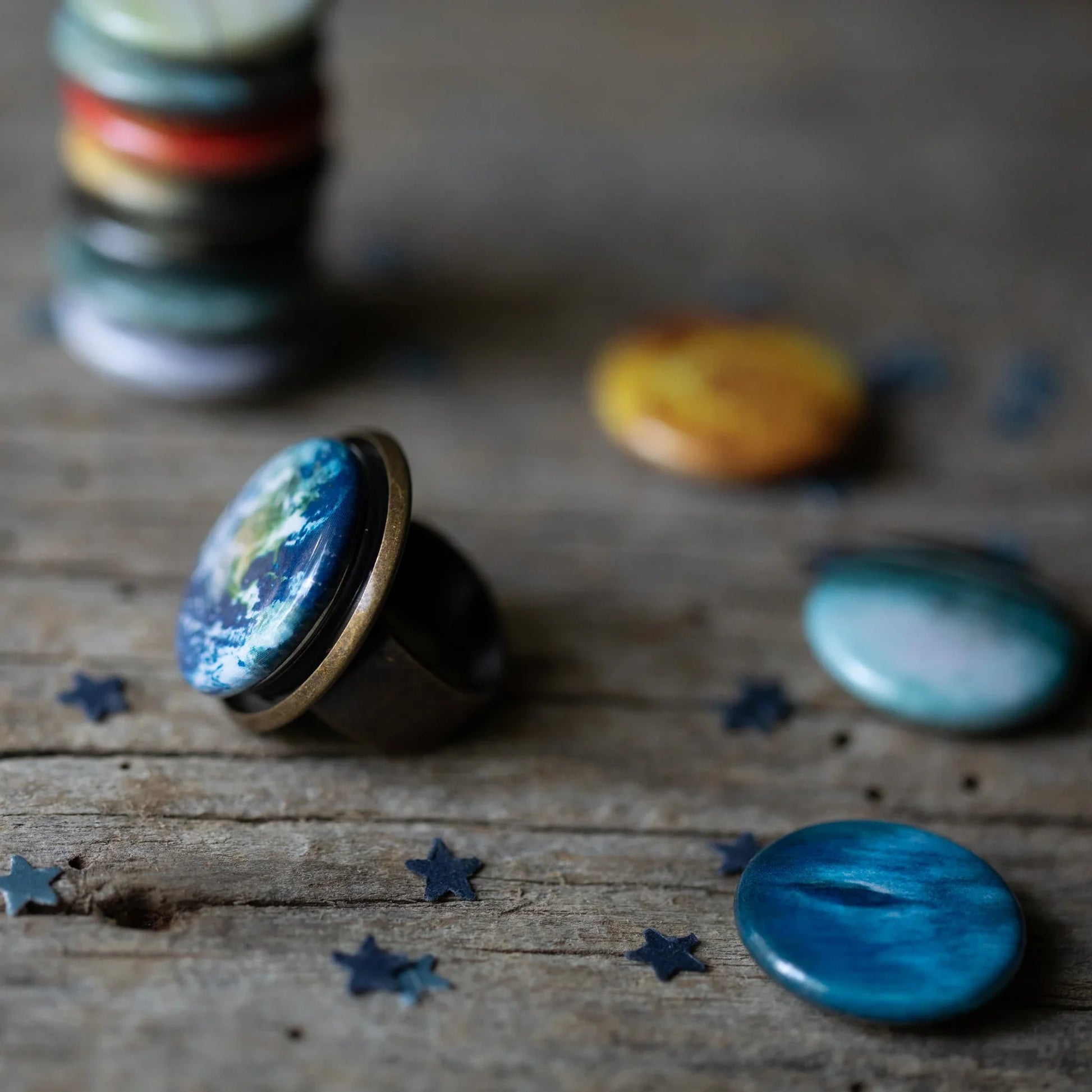 Interchangeable Solar System Ring - minbolu -
