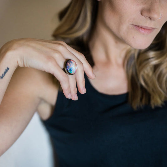 Interchangeable Nebula Ring - minbolu -