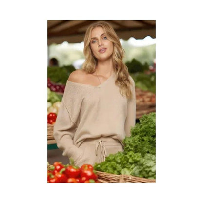 A Solid Knit Sweater - minbolu