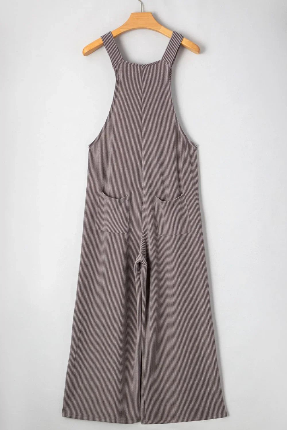 Adjustable Straps Wide Leg Overalls - minbolu