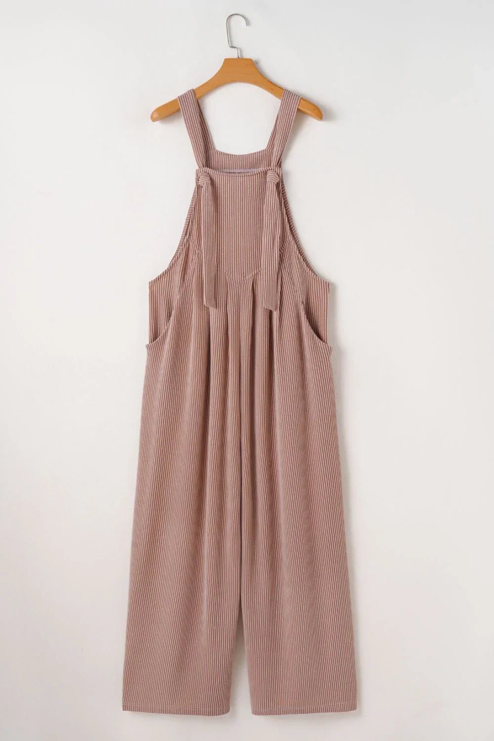 Adjustable Straps Wide Leg Overalls - minbolu