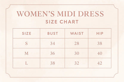 Boho Midi Dress - ADORA Smocked Back Floral Adjustable Strap Women's Dress - minbolu