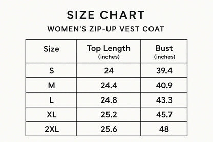 Boho Vest - Women's Zip-Up Sleeveless Coat with Pockets - minbolu -