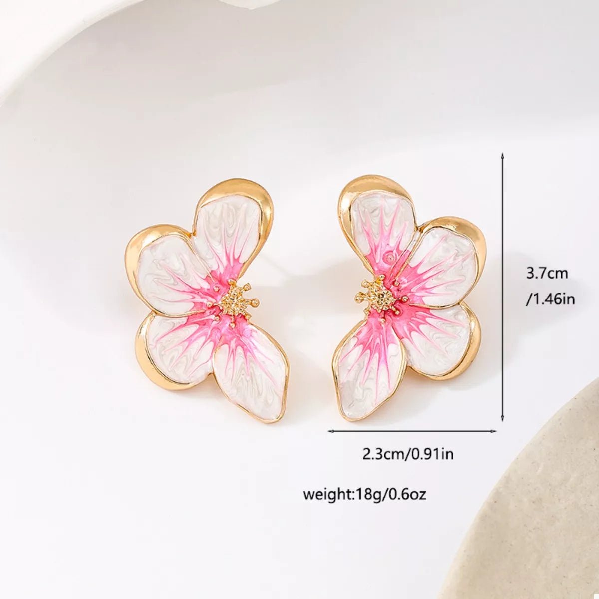 Butterfly Stud Earrings - minbolu -