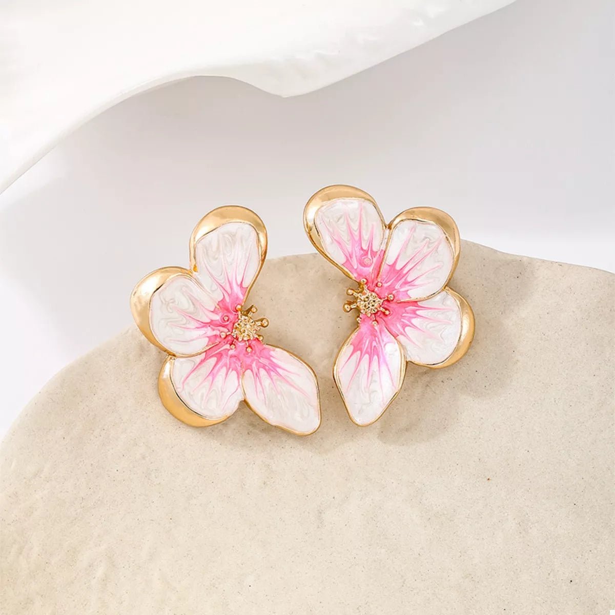 Butterfly Stud Earrings - minbolu -