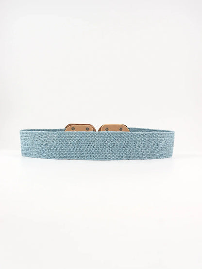 Wide Braid Belt - Stylish Polyester Belt - minbolu -