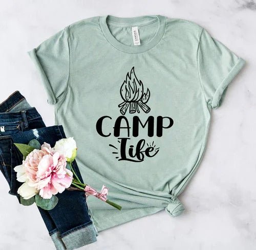 Camp Life T-Shirt - minbolu -