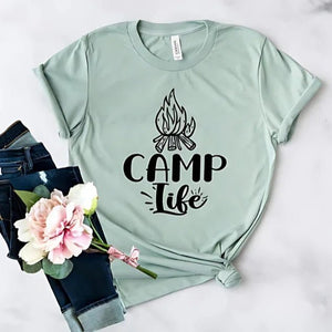 Camp Life T-Shirt - minbolu -