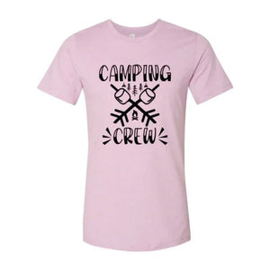 Camping Crew Marshmallow Tee - minbolu -