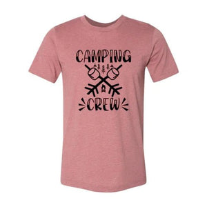 Camping Crew Marshmallow Tee - minbolu -