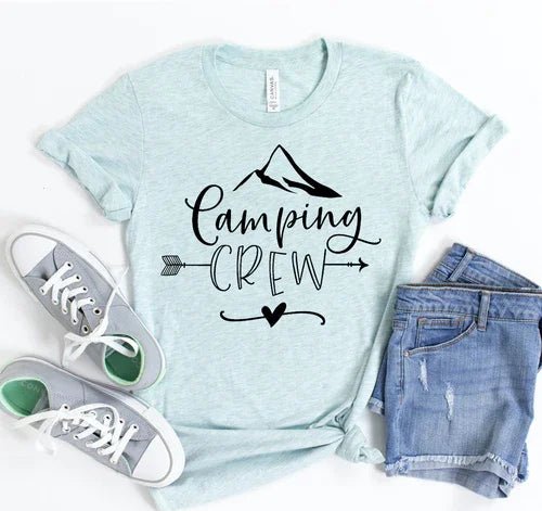 Camping Crew T-shirt - minbolu -