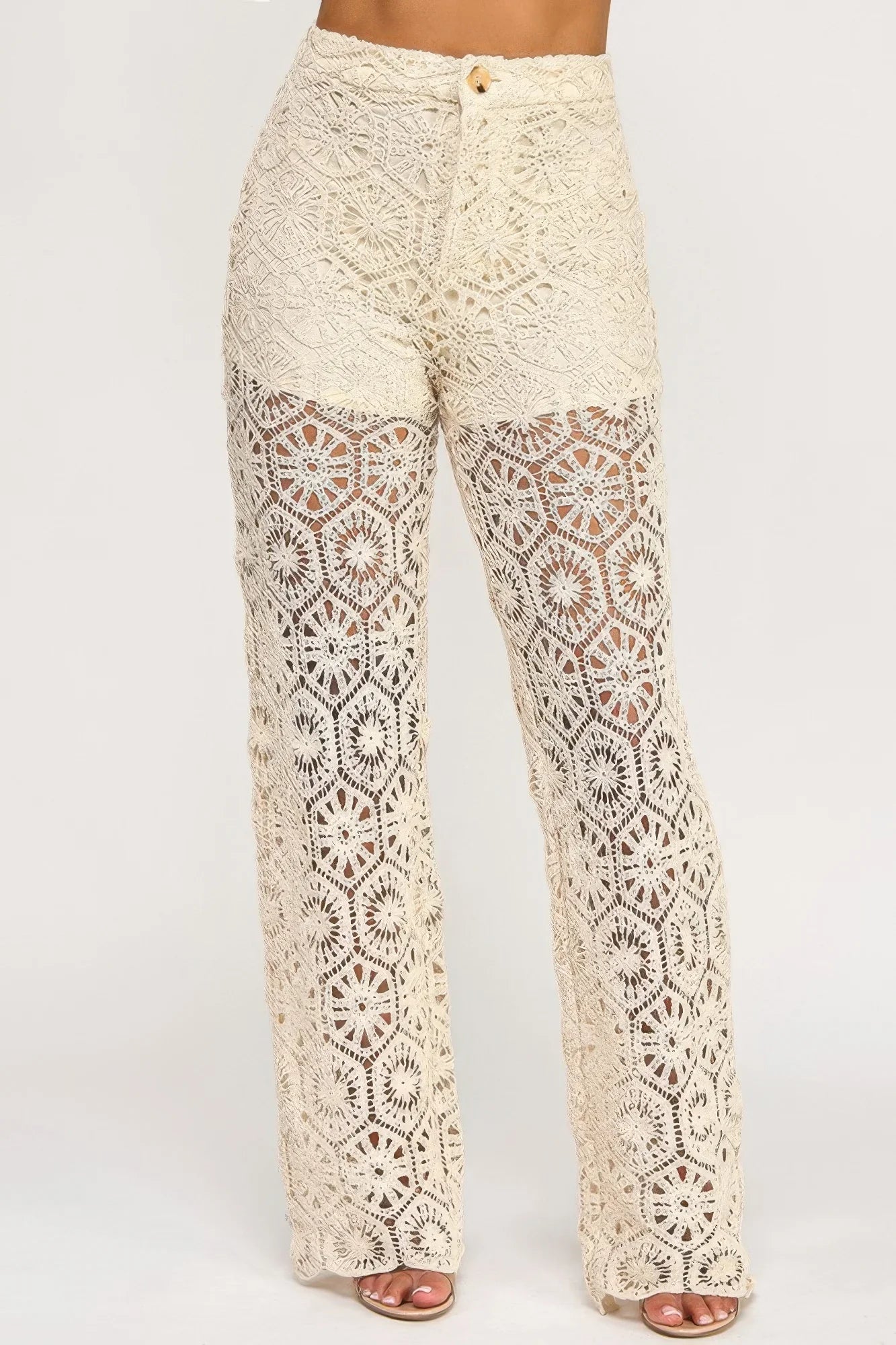 Crochet Pants - minbolu -