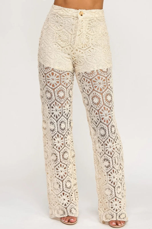 Crochet Pants - minbolu -