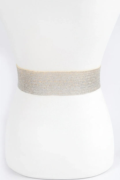 Double Buckle Stretch Elastic Belt - minbolu