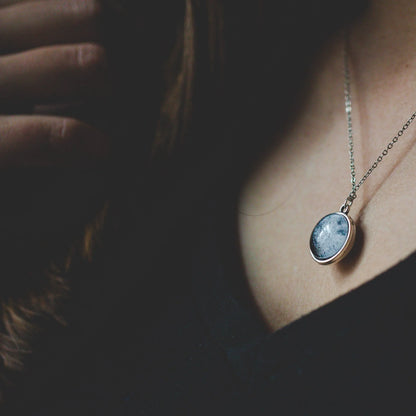 Double Sided Moon Necklace - minbolu -
