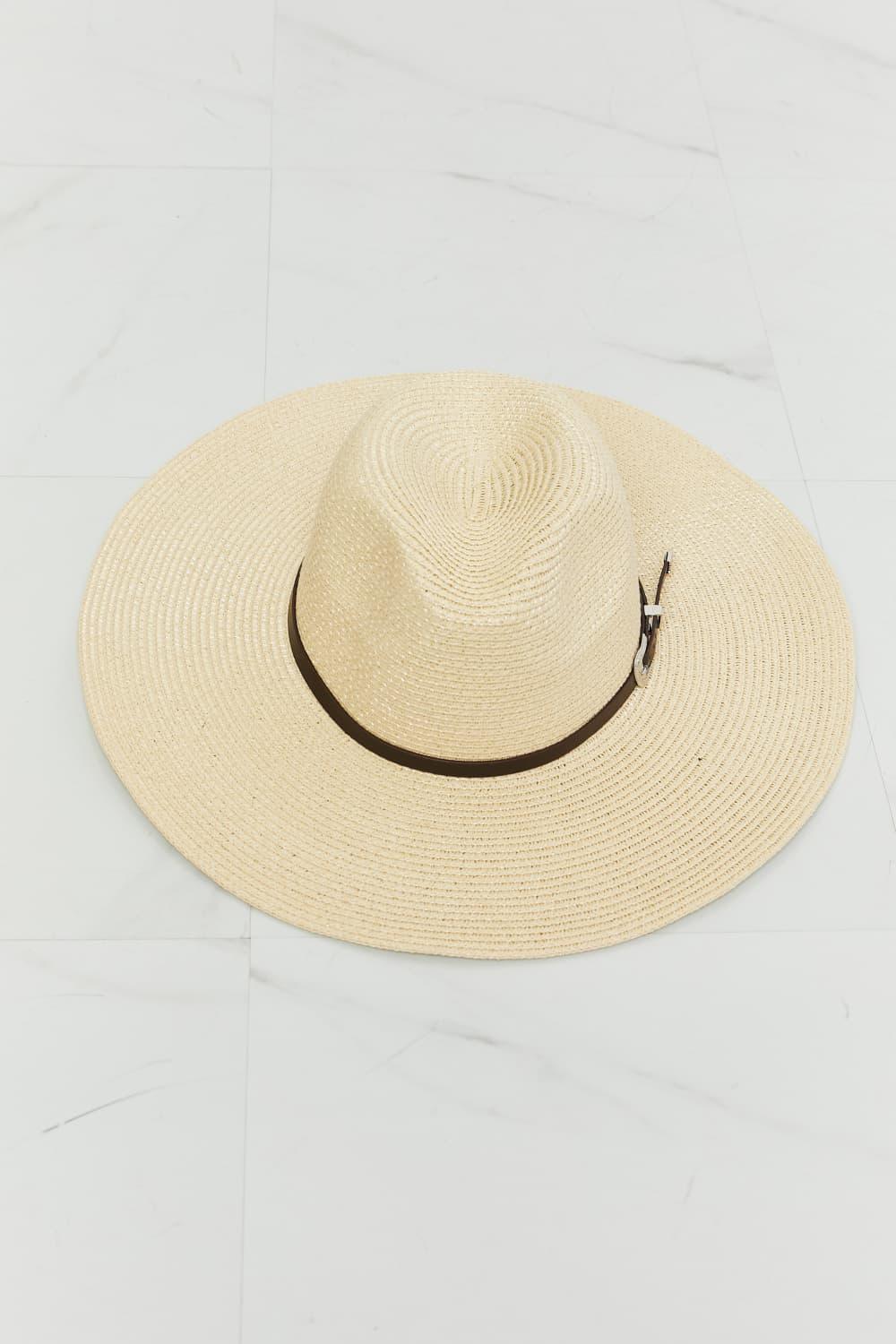 Fame Boho Straw Fedora Hat - Trendy & Stylish - minbolu -