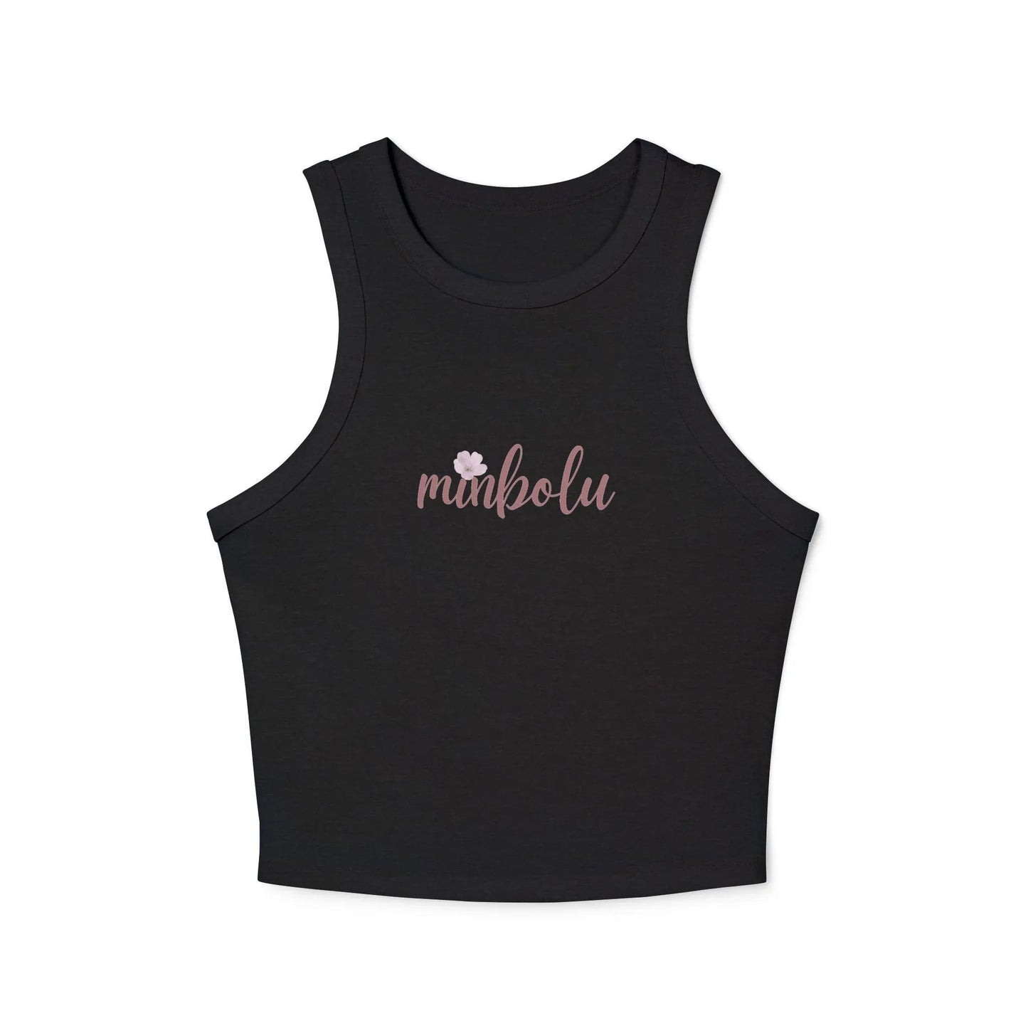Floral Racerback Tank Top - Women's Athletic Tank for Layering & More - minbolu -