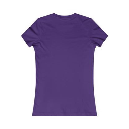 Purple t-shirt on a white background