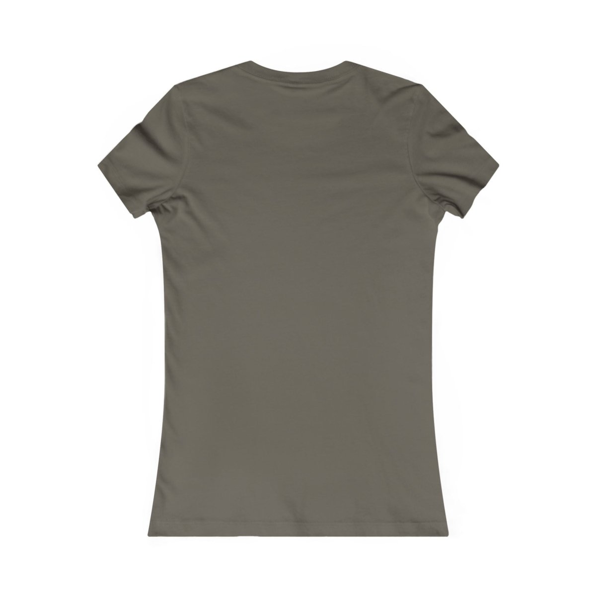 Shirt rear view - glamping crew in army color