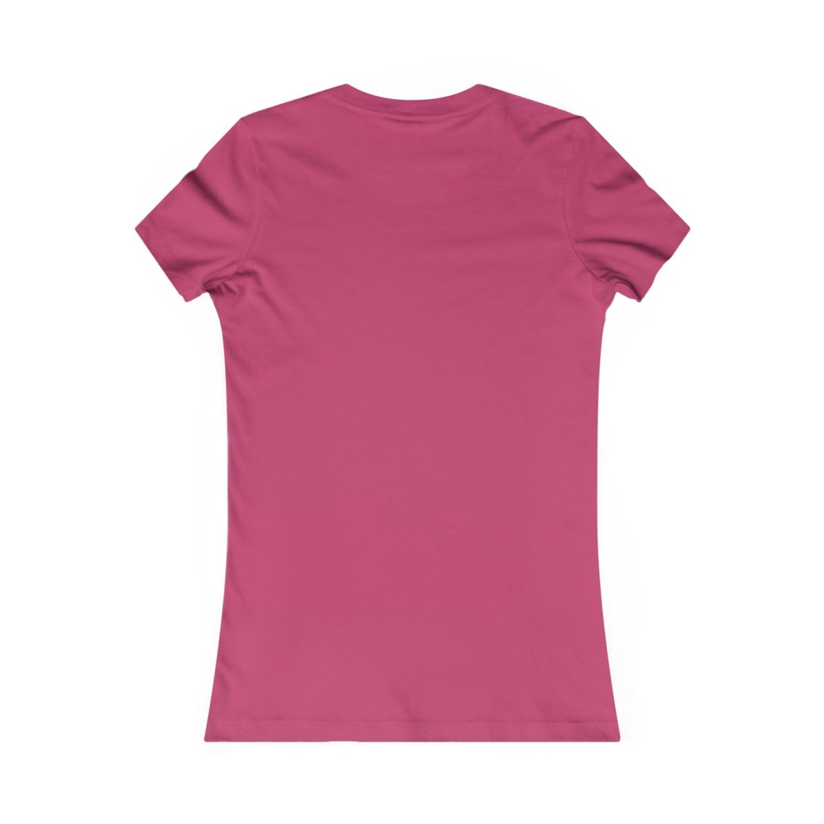 Pink t-shirt on a white background