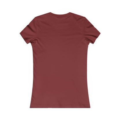 Maroon t-shirt on a white background