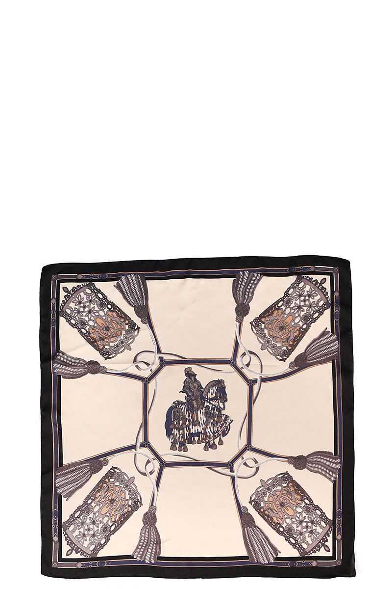 Grecian Silky Bandanna | Polyester Accessory - minbolu -