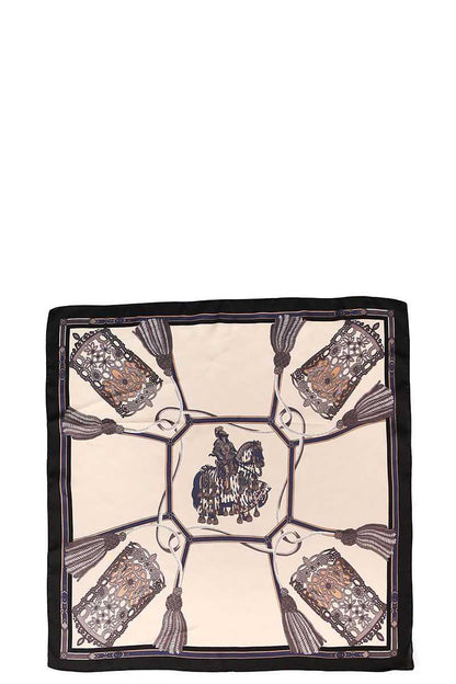 Grecian Silky Bandanna | Polyester Accessory - minbolu -