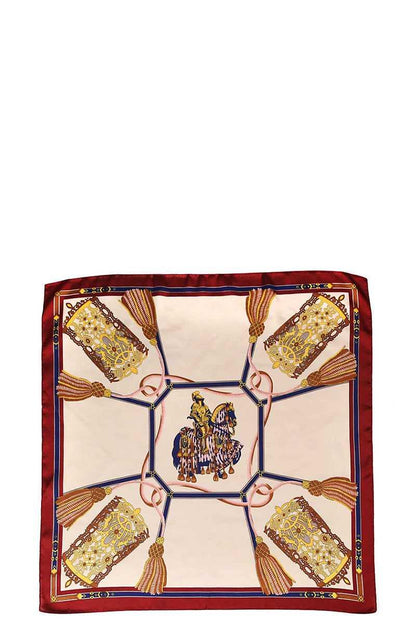 Grecian Silky Bandanna | Polyester Accessory - minbolu -