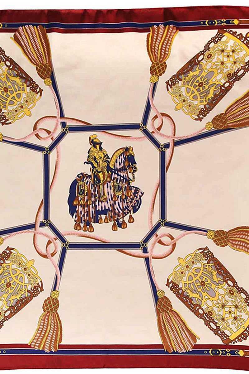 Grecian Silky Bandanna | Polyester Accessory - minbolu -