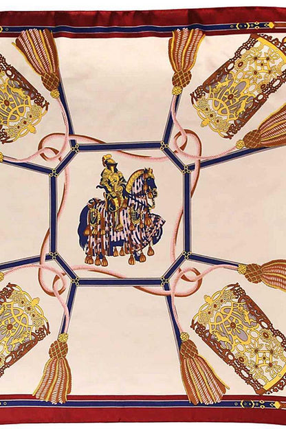 Grecian Silky Bandanna | Polyester Accessory - minbolu -