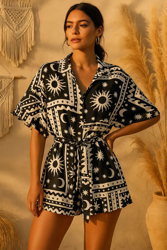 Boho Romper Lifestyle Photo