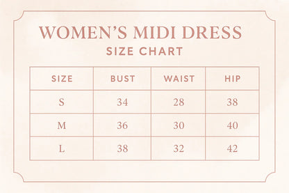 Boho Midi Dress - ADORA Smocked Back Floral Adjustable Strap Women's Dress - minbolu -
