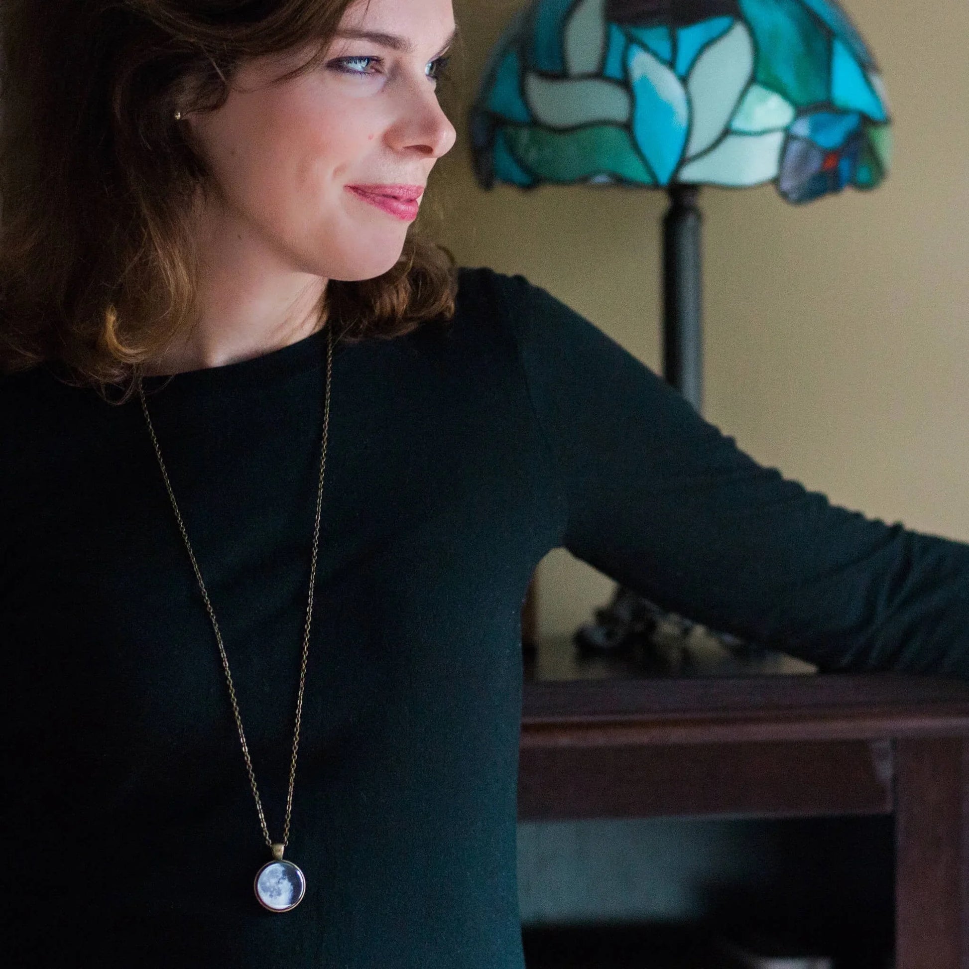 Interchangeable Moon Phase Necklace - minbolu -